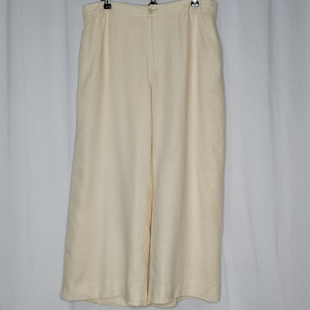 Lauren Ralph Lauren Cream Ankle Pants